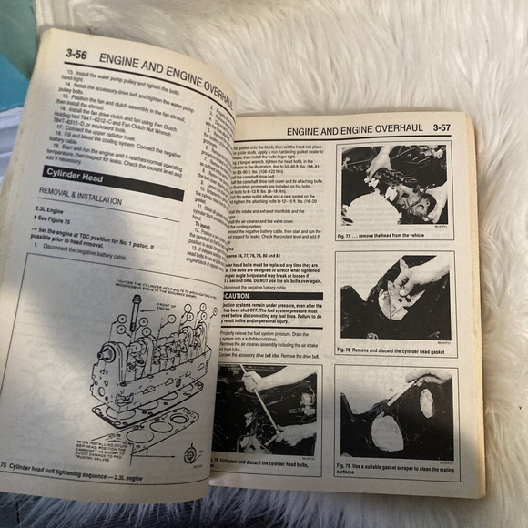 CHILTON’S 1983-1996 FORD Thunderbird/Mercury Cougar Automotive Car Repair Manual - Picture 4 of 6